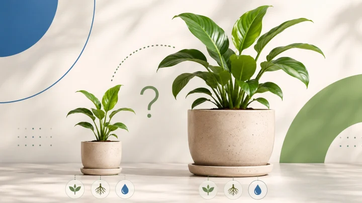 Vaso maior faz a planta crescer mais?